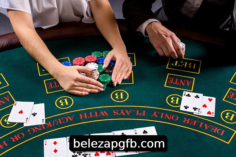Mesa de Blackjack belezapg